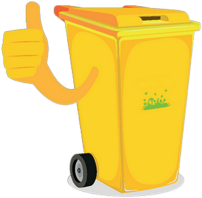 poubelle - divers - smiley émoticône émoji cartoon clipart illustration - artémotic