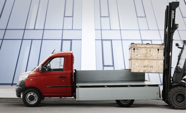 Piaggio Porter NP6 Pick-up für Holztransport Garage Stocker Muttenz