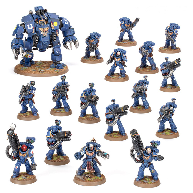 Warhammer 40k Space Marines Strike Force Agastus neue Miniaturen