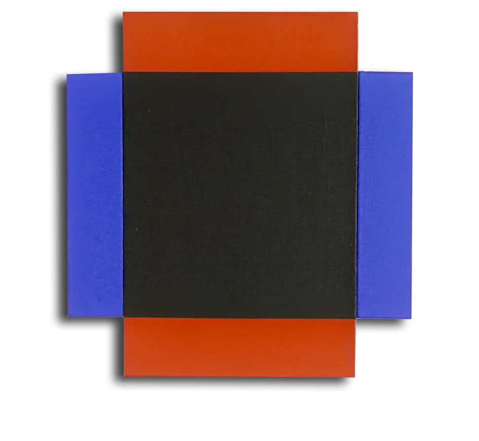 Acrylique sur toile - 30 x 30 x 2cm -  07/2017 