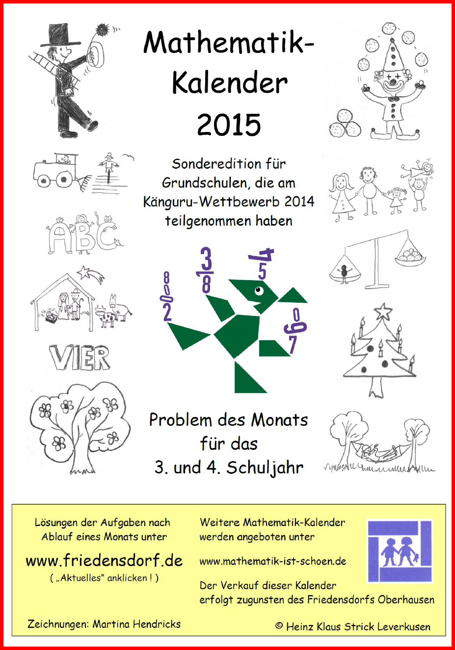 Mathematik-Problem des Monats - Mathematik ist schön - Kalender für das 