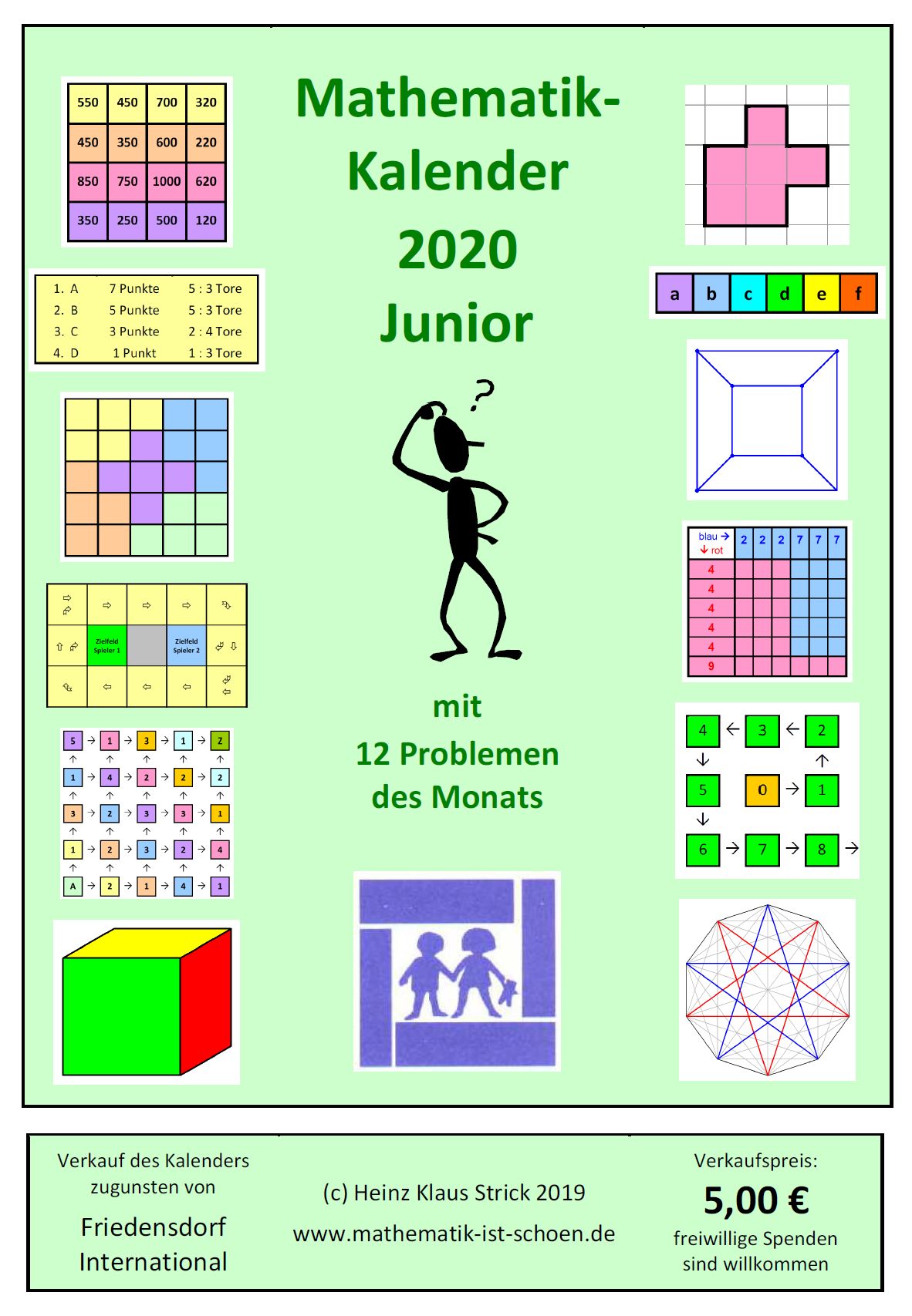Mathematik-Problem des Monats - Mathematik ist schön - Kalender für das 