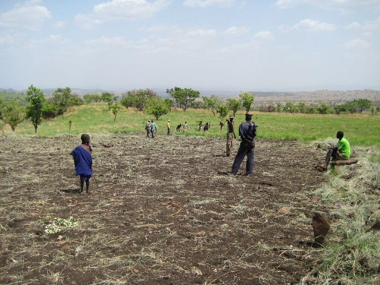 construction of an airstrip - the main project of the Mewun team