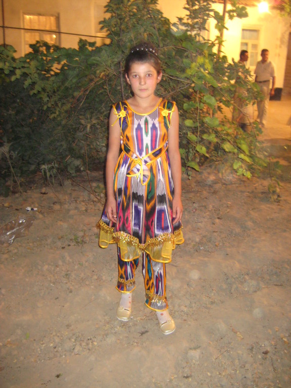 Typical Usbek dress
