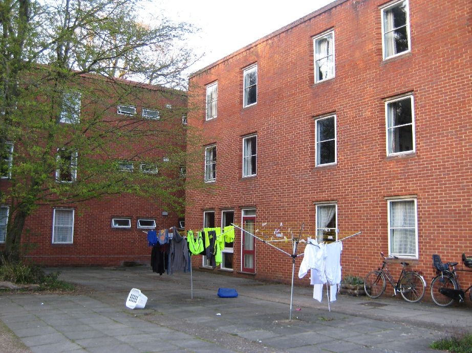 Oak house where most of the students live