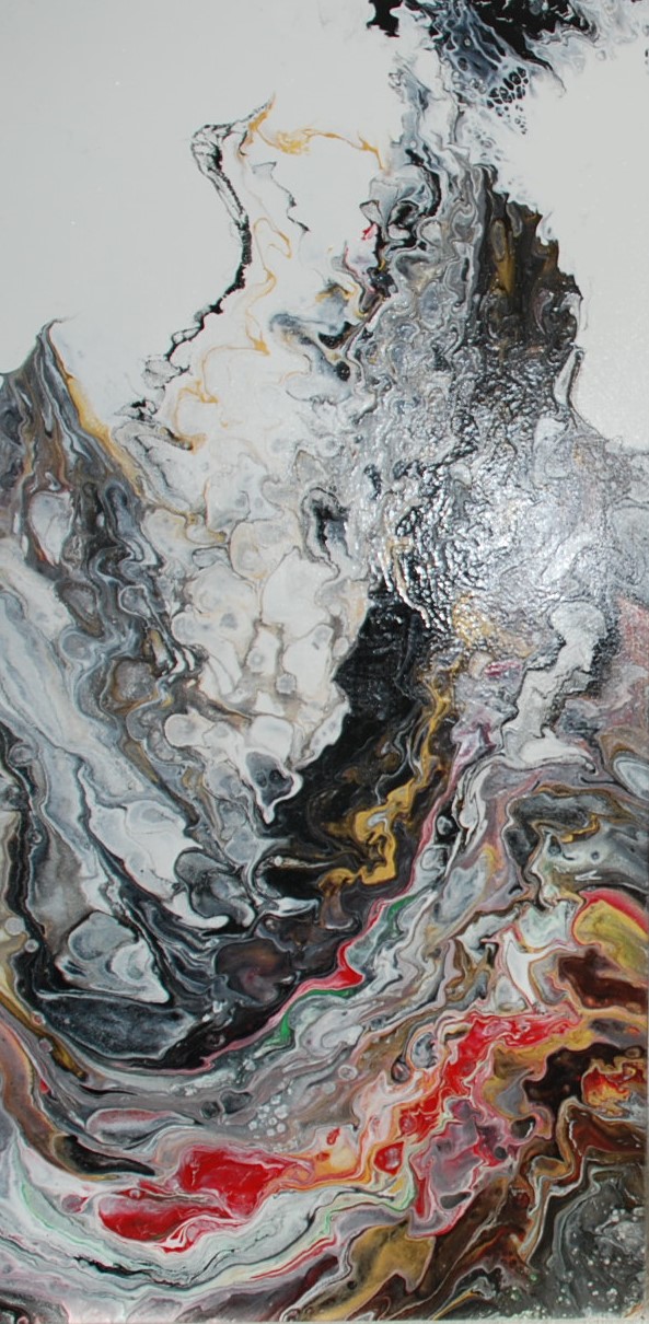 Acryl auf Leinwand 120 x 60 cm 2021