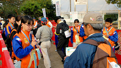 第34回大会 中学生ボランティア