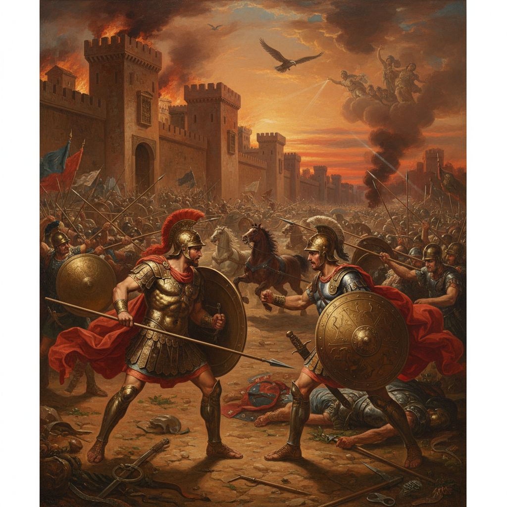 Symbolbild: Der Trojanische Krieg (ca. 12. Jh. v. Chr.)