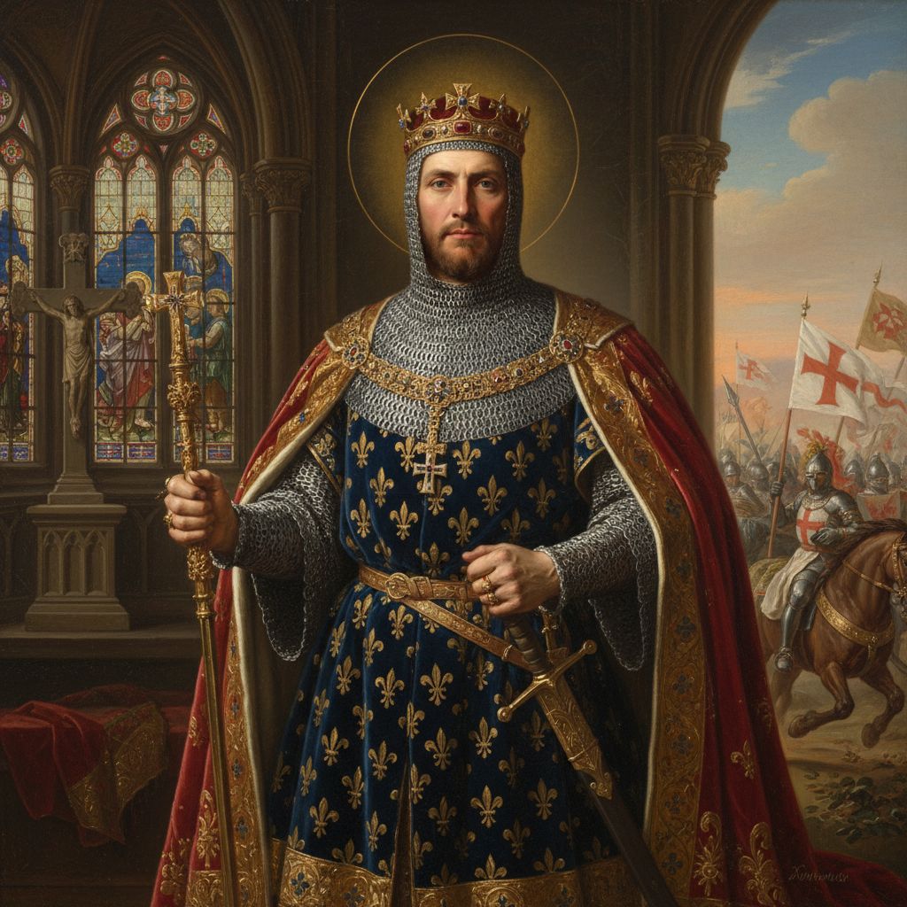 Symbolbild: Ludwig IX. von Frankreich.
