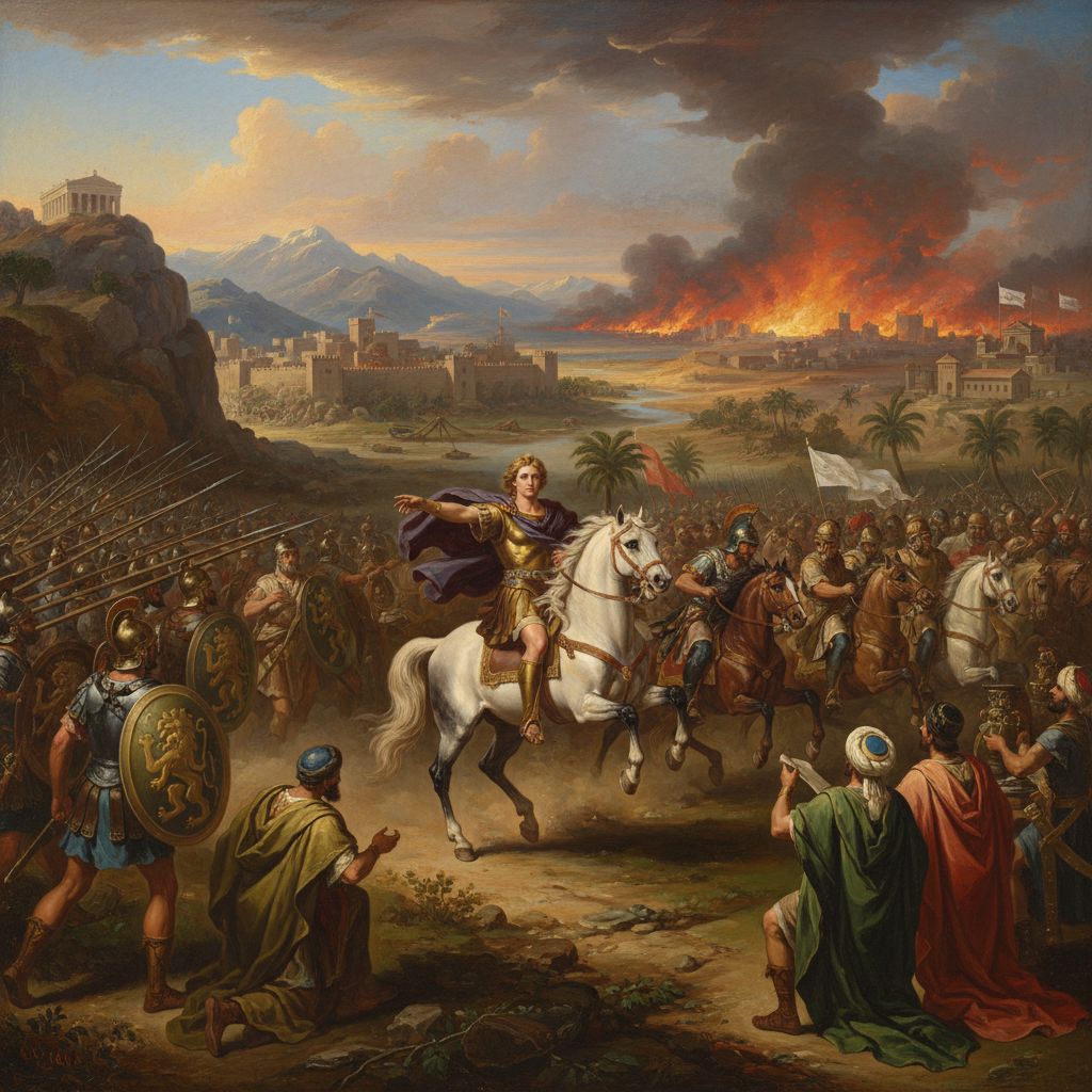 Eroberungen von Alexander der Große