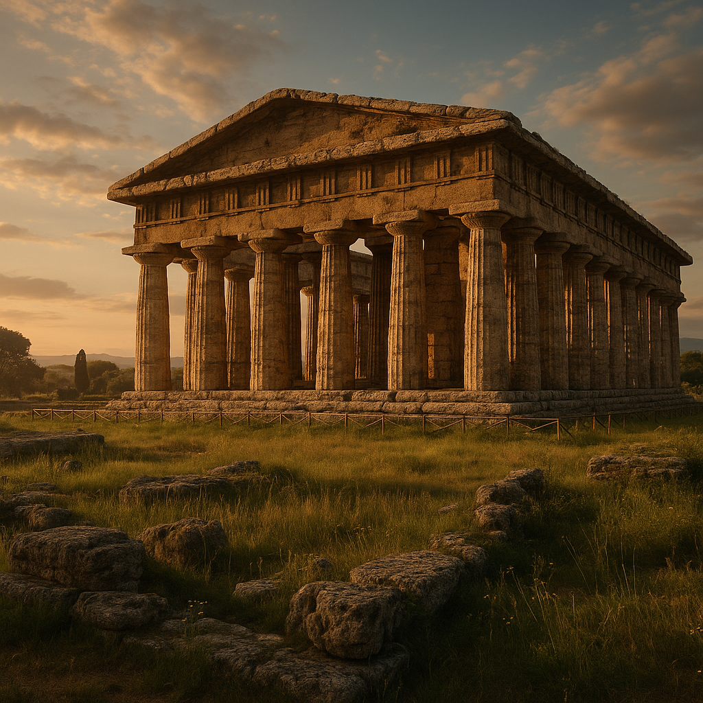 Tempel der Hera in Paestum