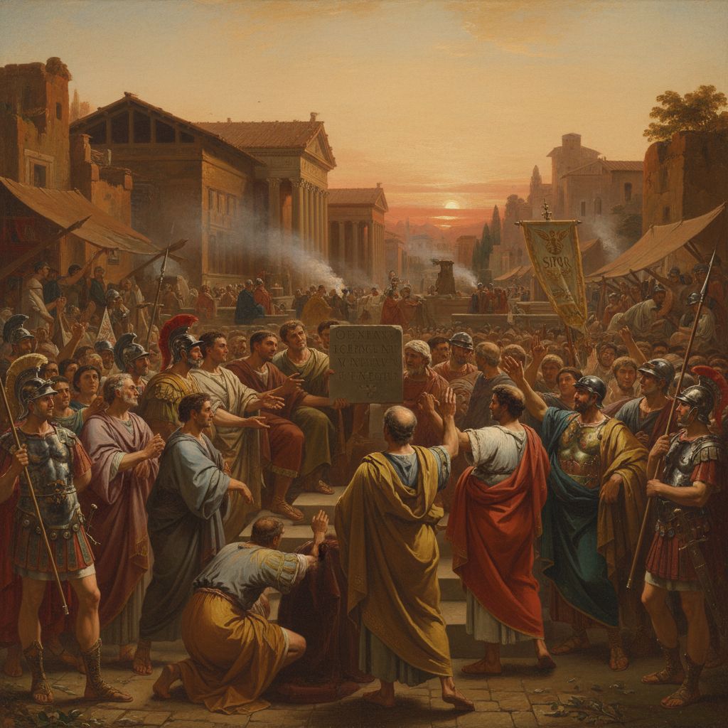 509 v. Chr. wird die römische Republik gegründet.