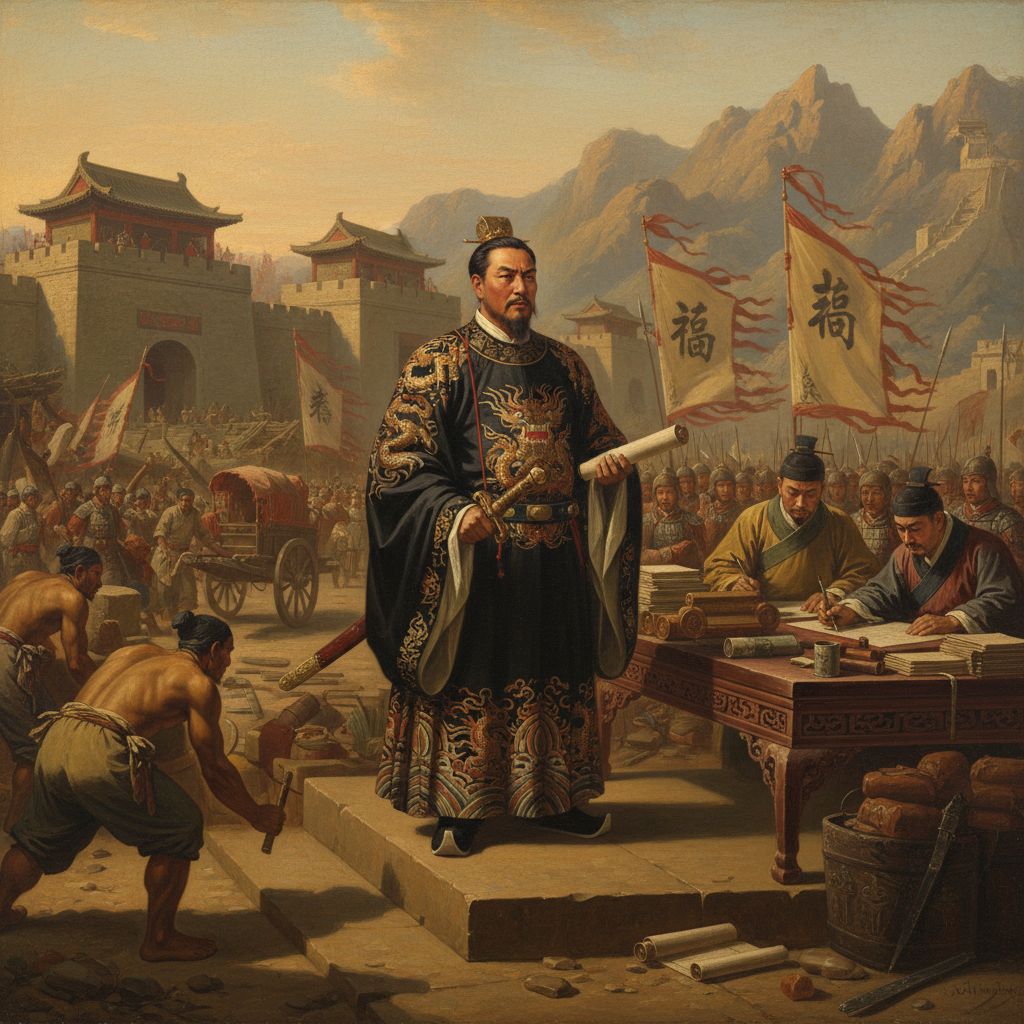 Symbolbild: Der erste Kaiser Chinas Qin Shi Huang.