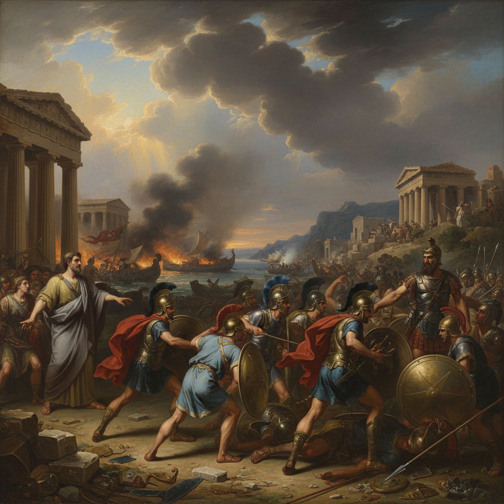 Der Peloponnesische Krieg.