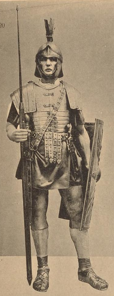 Fig. 1. Römischer Legionär nach Gimbel.
