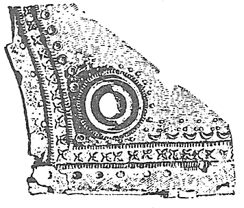 Fig. 10. Eckstück von der rechten Backenklappe.