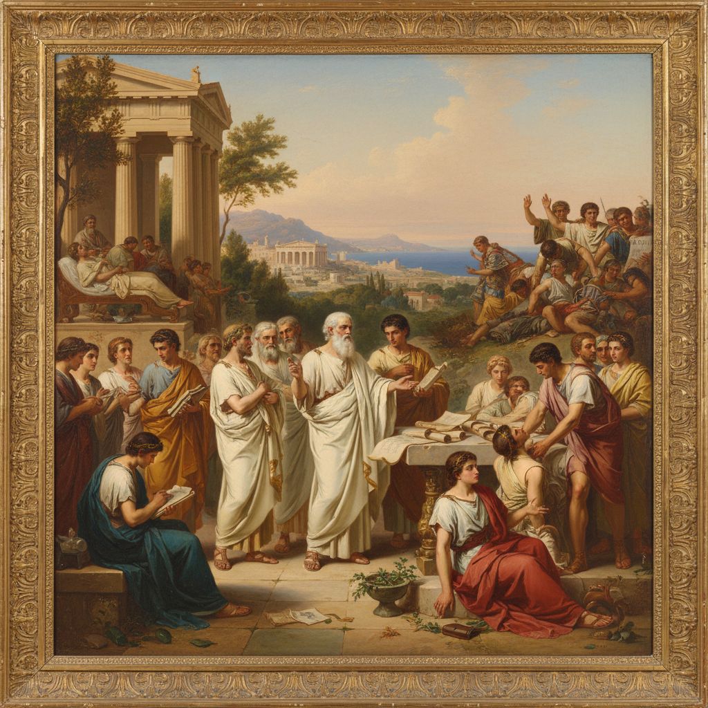 Die Geschichte von Hippokrates