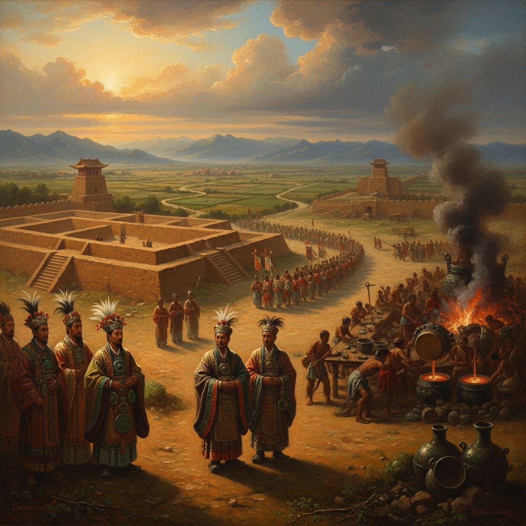 Erlitou-Kultur in der Provinz Henan