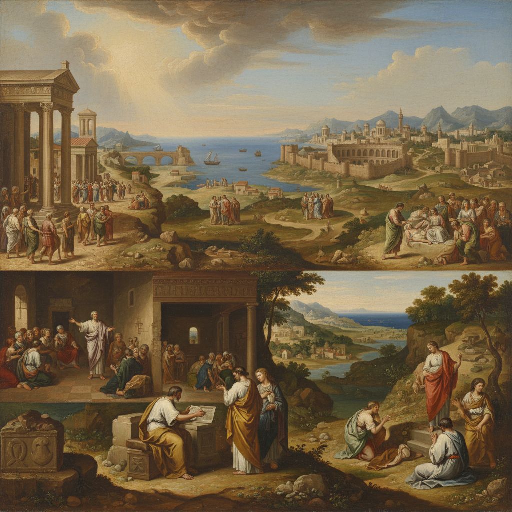 Ausbreitung des Christentums nach dem Wirken von Jesus von Nazareth