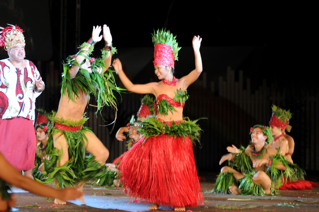 Heiva i Tahiti2011 vegetal costume