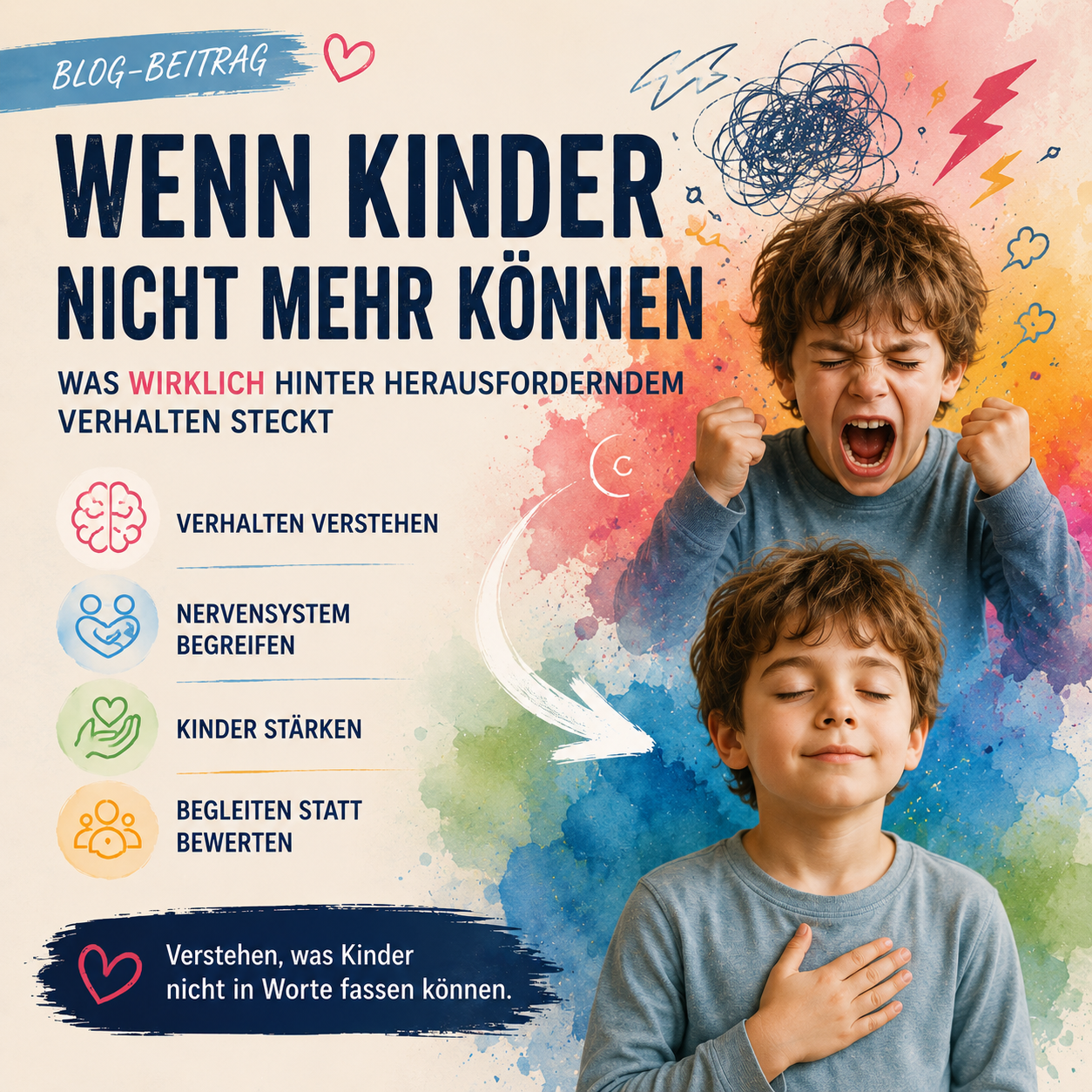 Wenn Kinder nicht mehr können