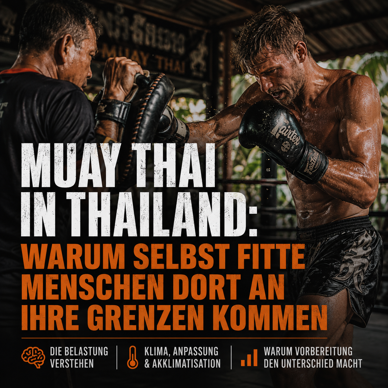 Muay Thai in Thailand: Warum selbst fitte Menschen dort an ihre Grenzen kommen