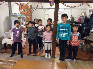 クリスマス会　2017　教室