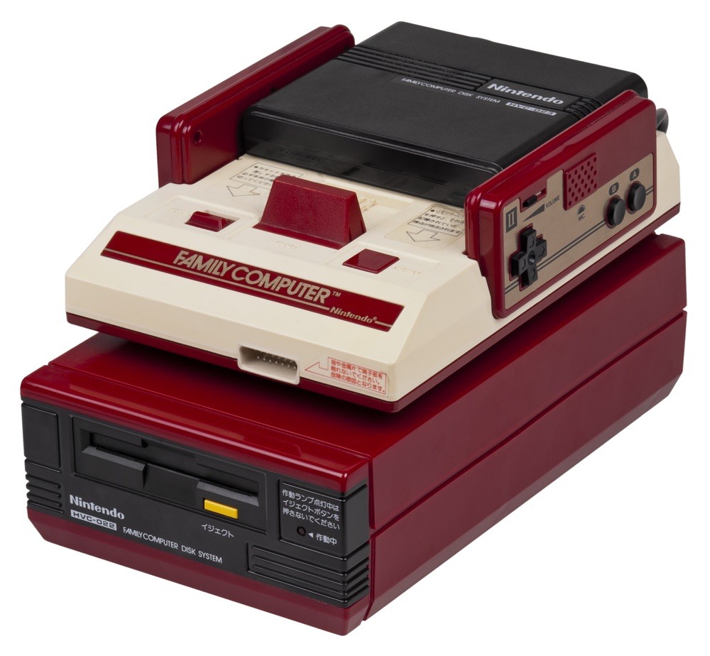 Un immagine del Twin Famicom