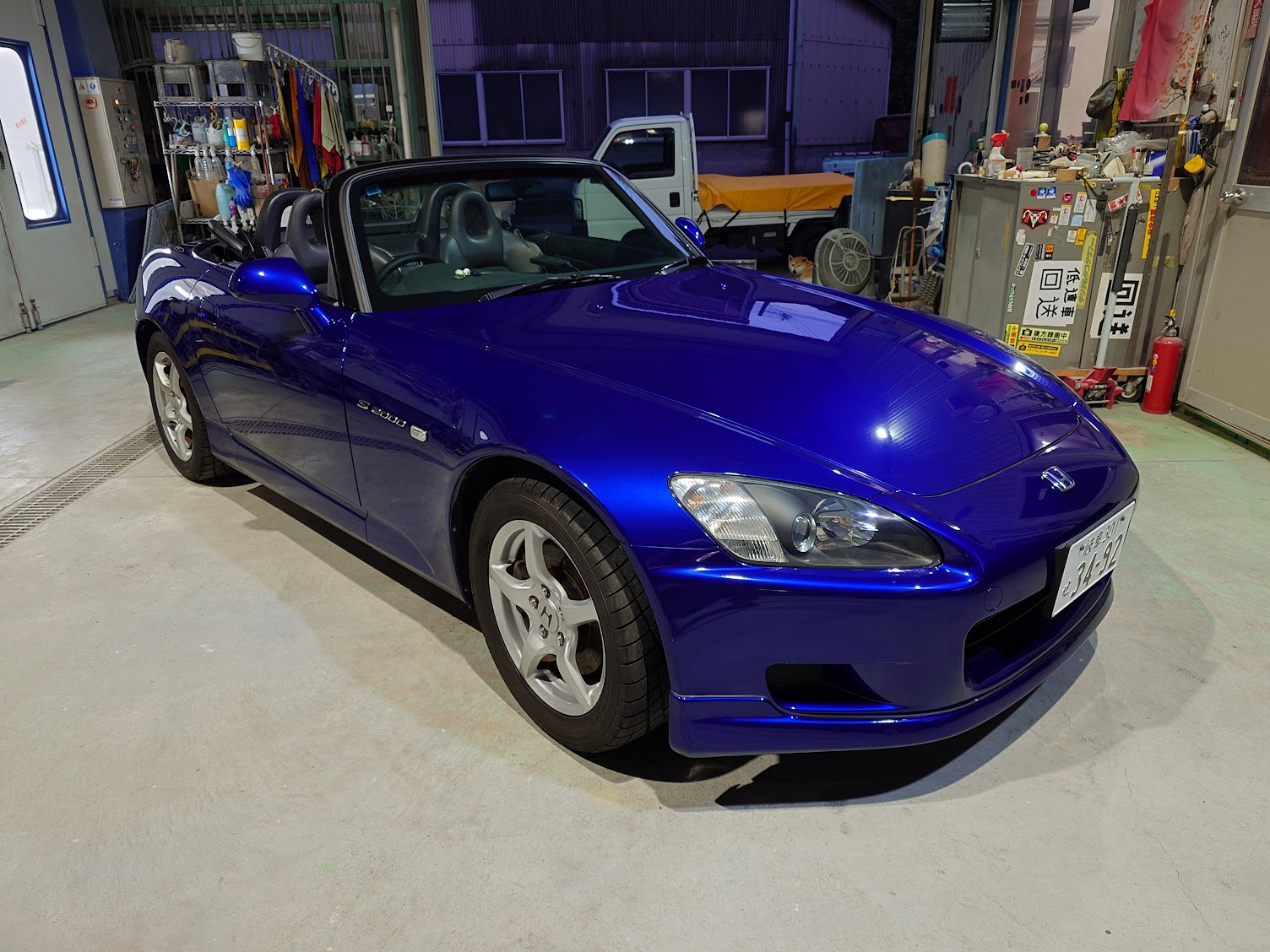 ホンダS2000　全塗装