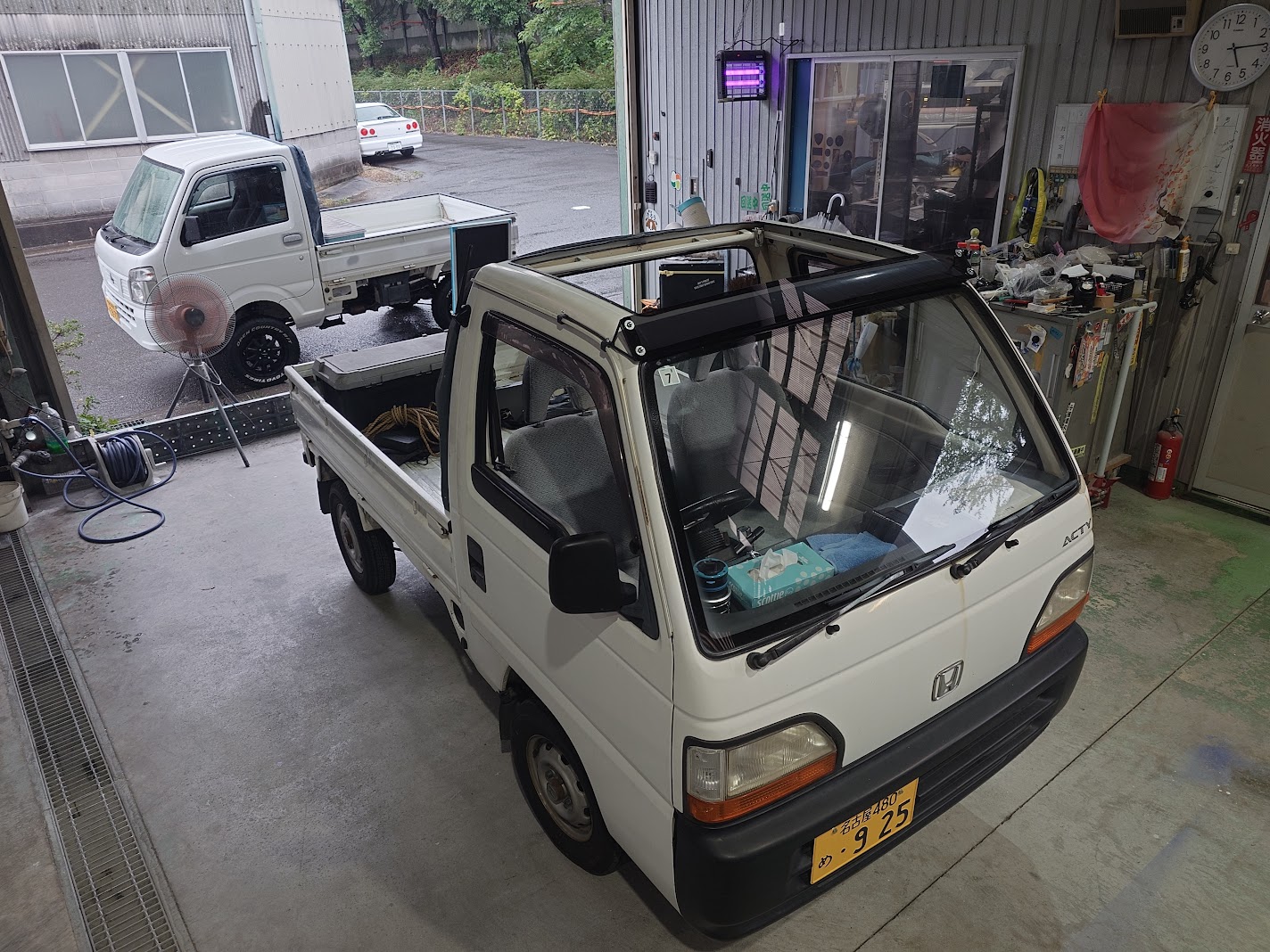 ホンダアクティ　HA3　背抜き＆天抜き
