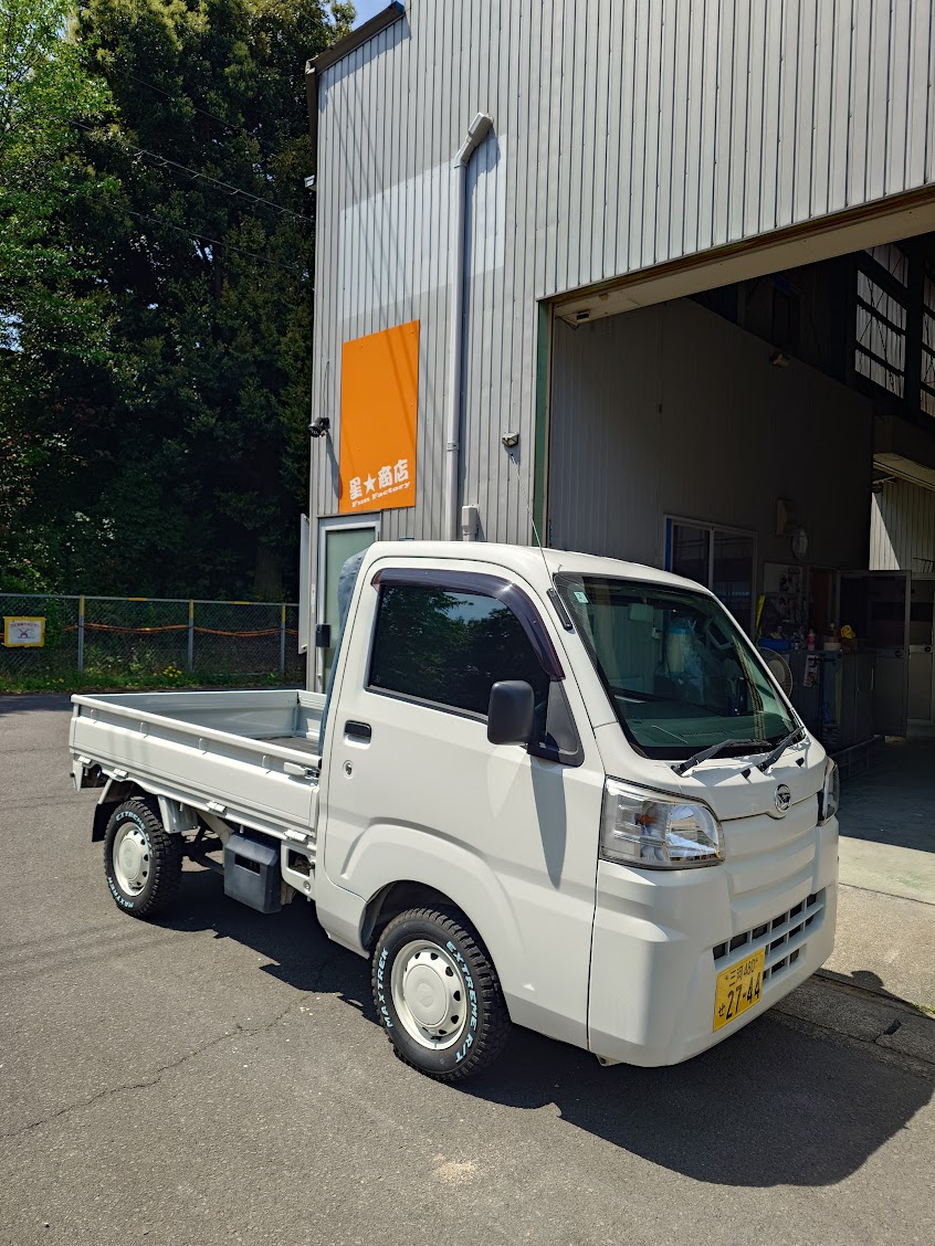 背抜き軽トラ納車完了