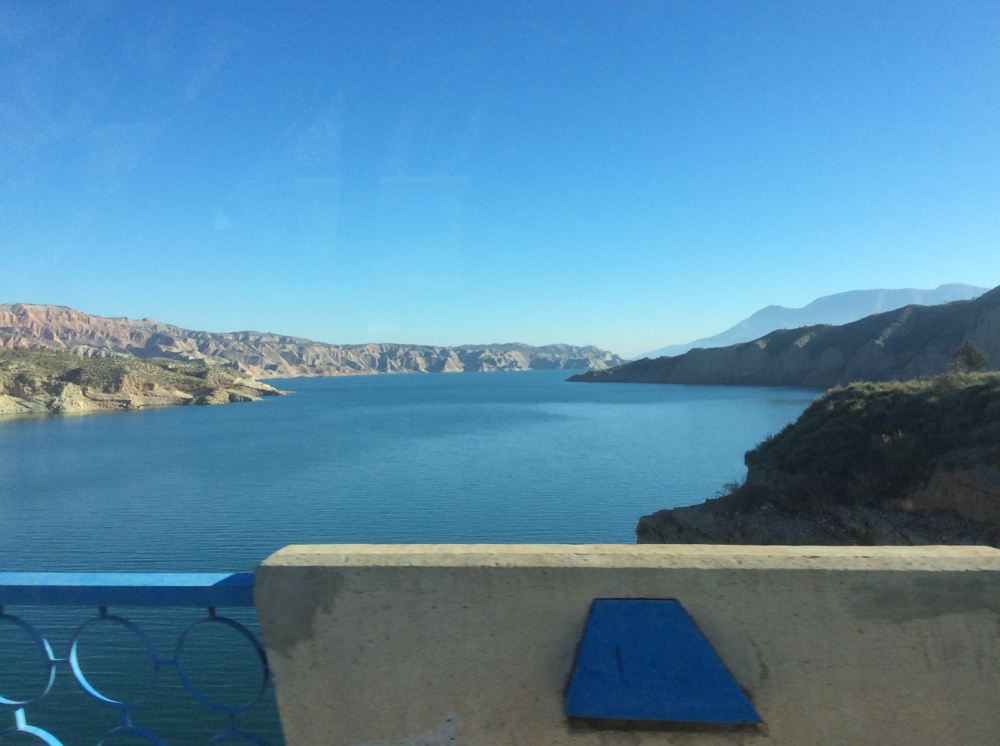 Embalse del Negratín in der Nähe von Guadix