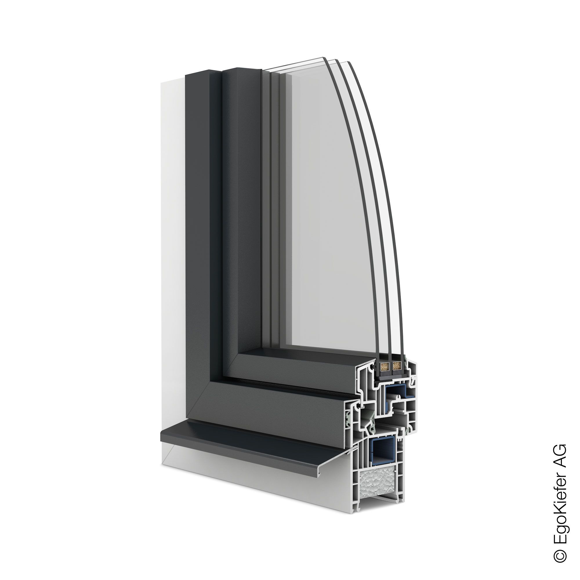 Kunststoff/AluFenster AS1 Kägi Fenstertechnik AG
