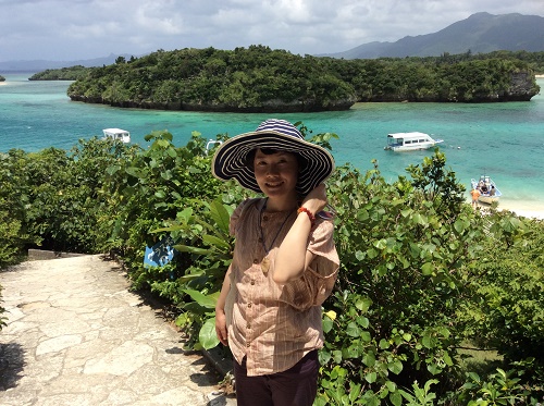 石垣島 川平湾にて