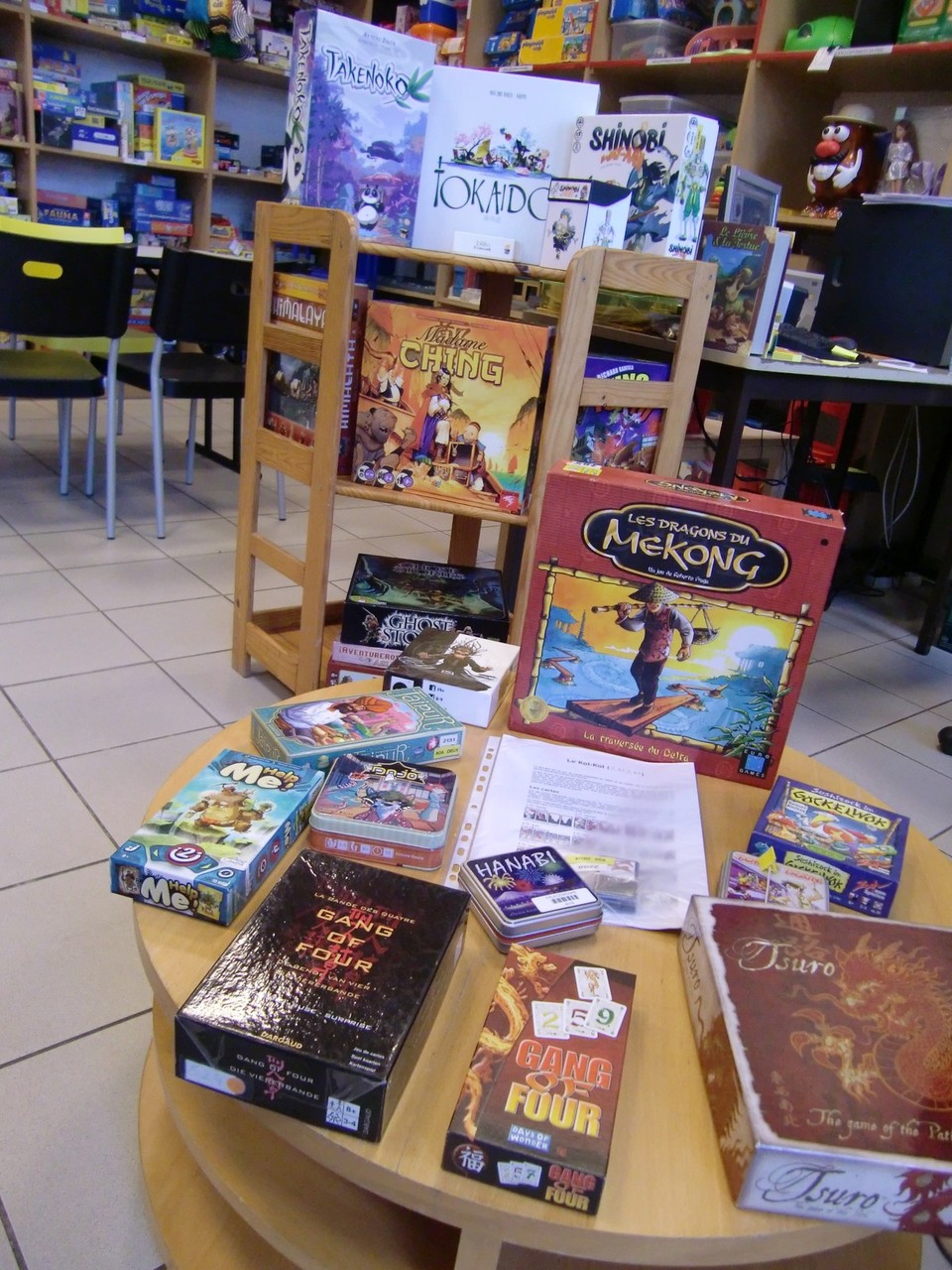 les jeux de la soirée