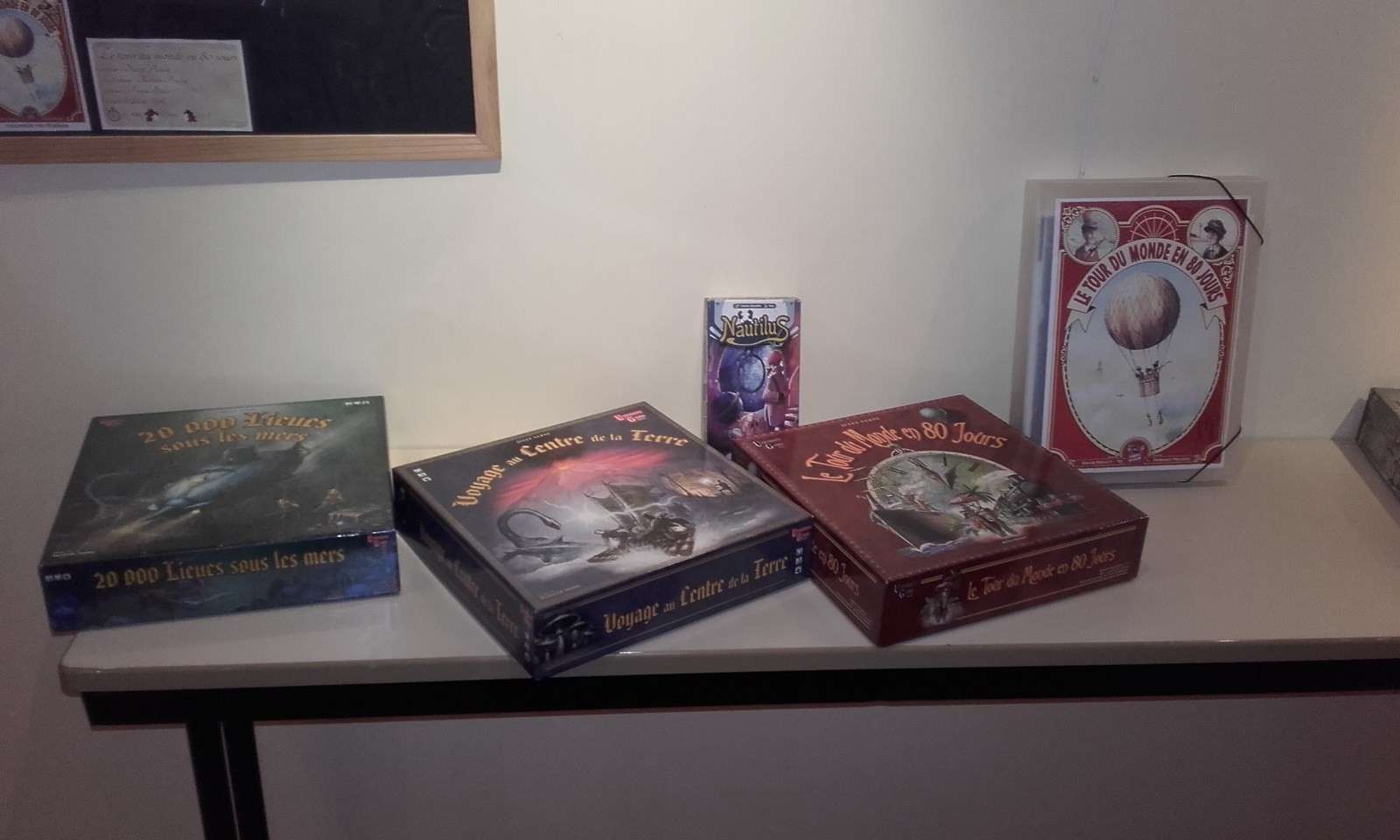 Exposition : des jeux dans les univers "julesvernien"