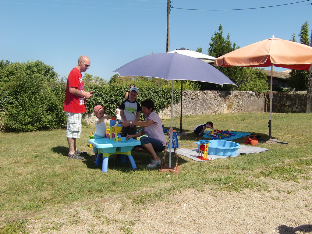 jeux d'eau pour les plus jeunes