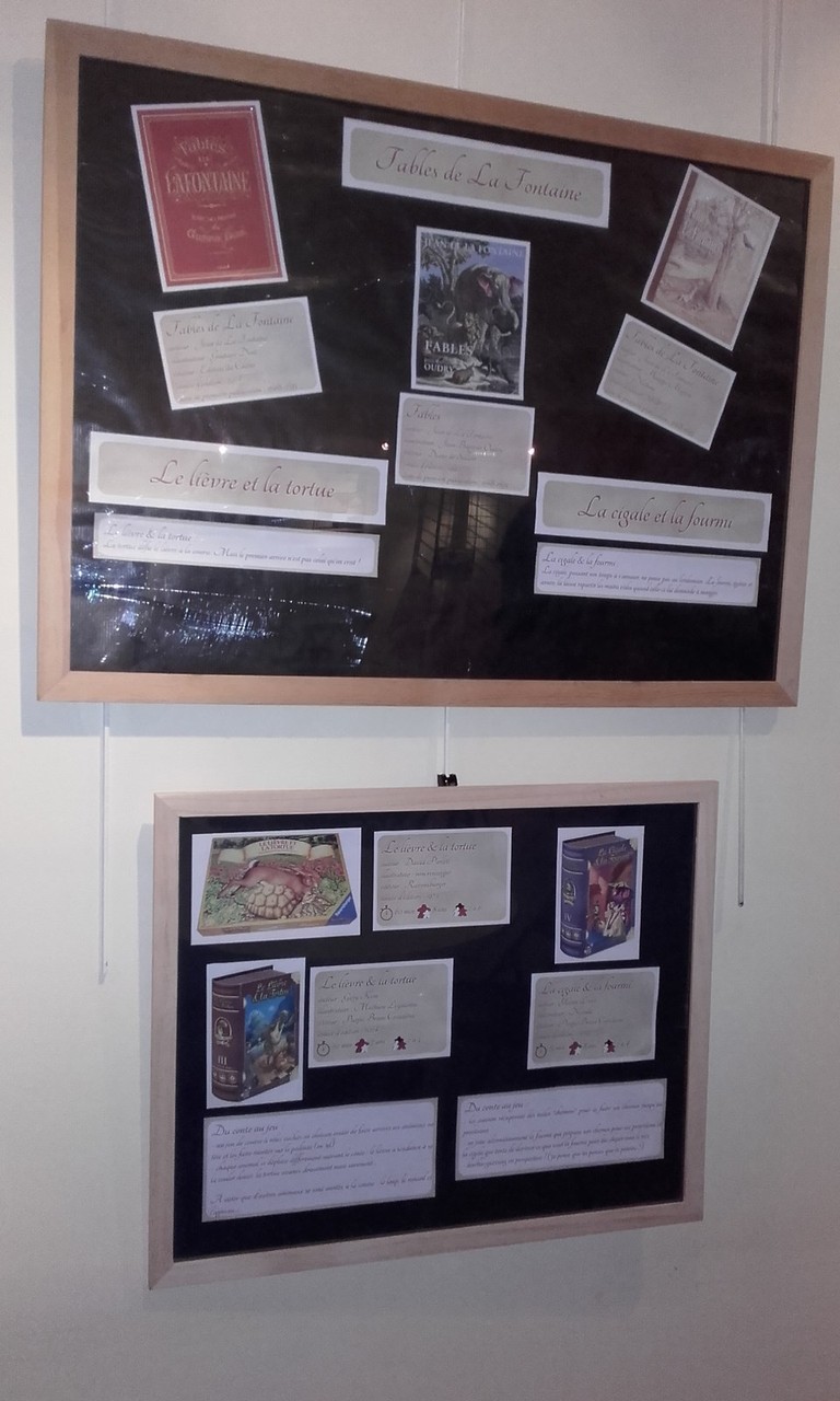 Exposition : Fables de la Fontaine
