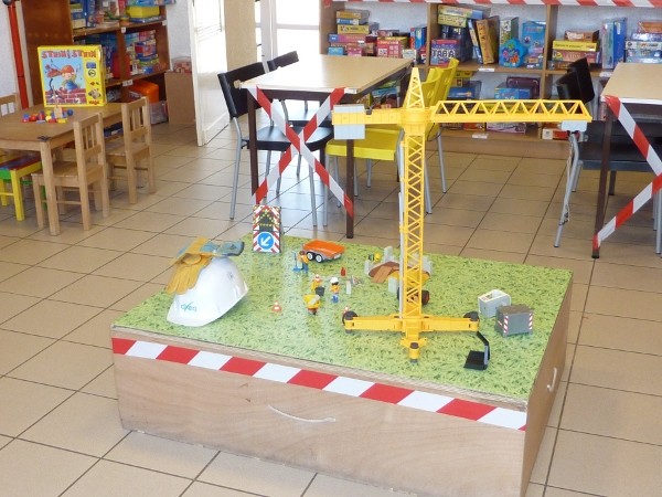 espace chantier Playmobil