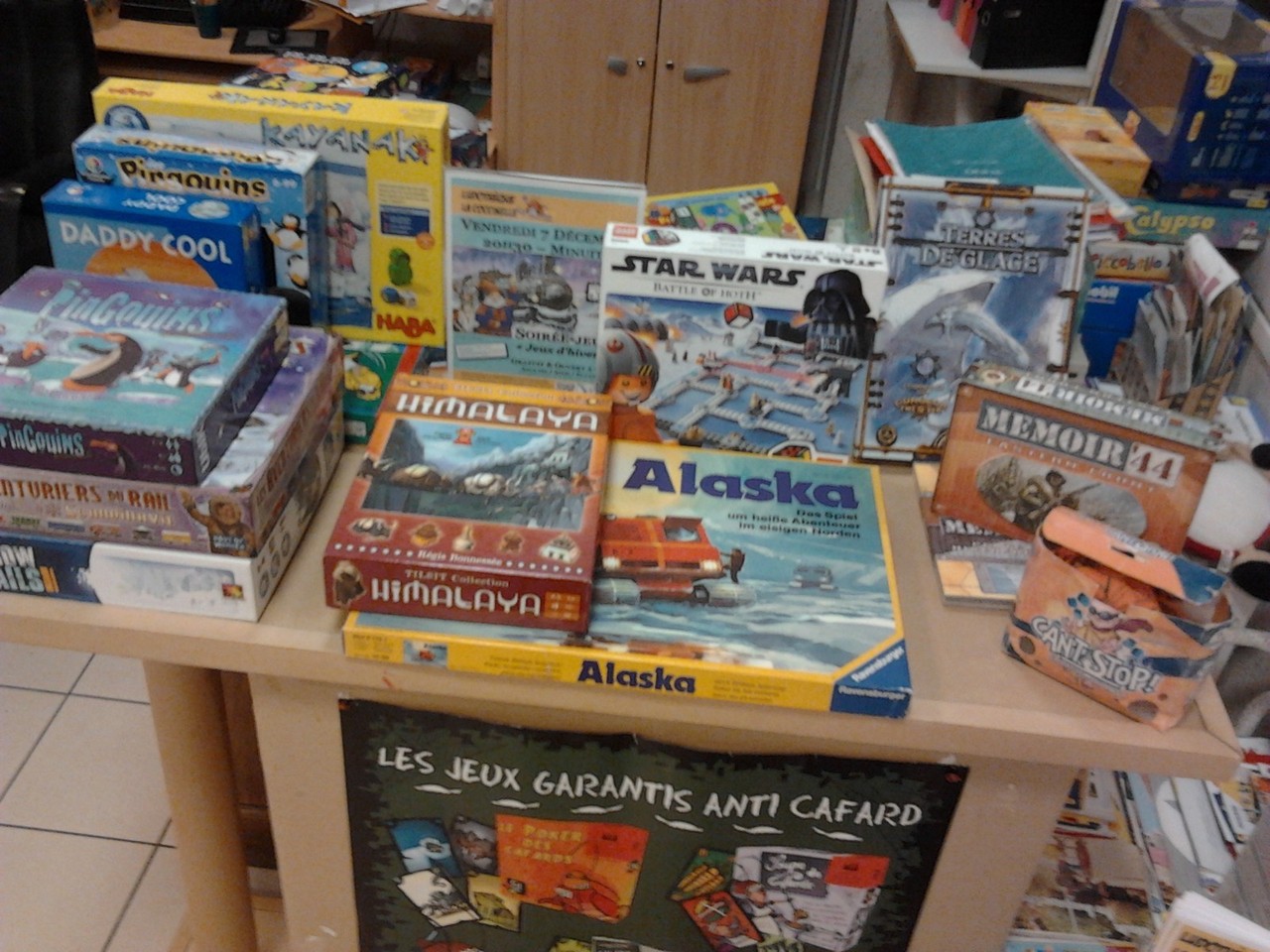 les jeux d'hiver en présentation