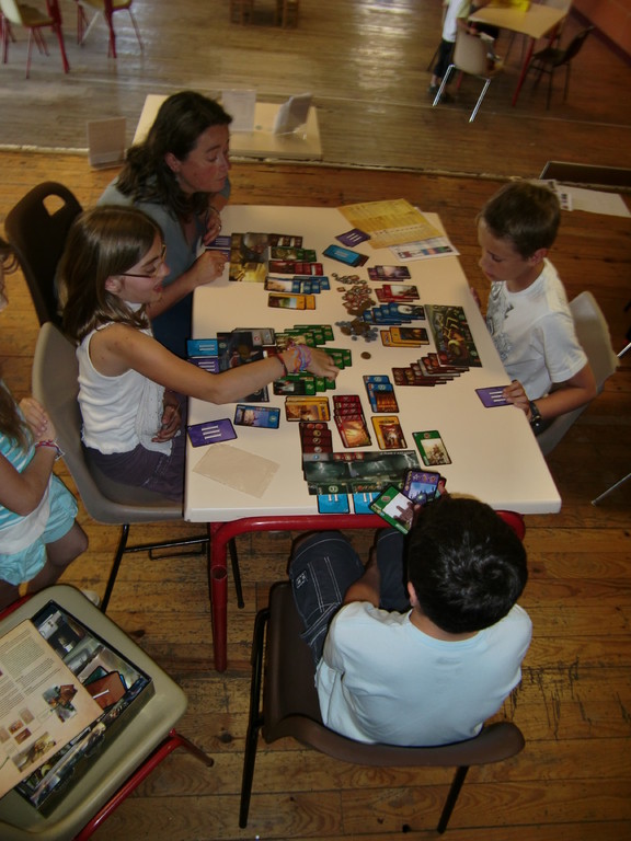 tournoi 7 Wonders - Ronde 1, table "rouge"