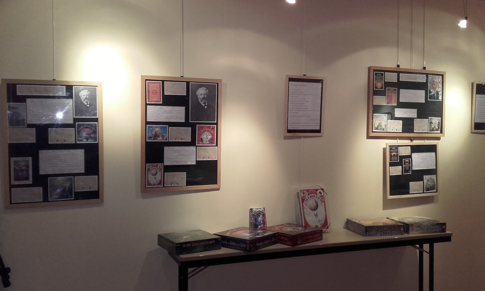 Exposition : Jules Verne et Ken Follett