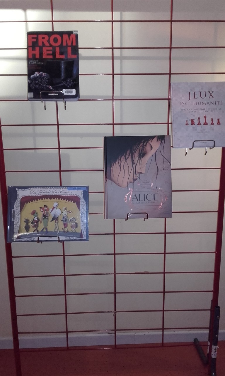Exposition : des livres