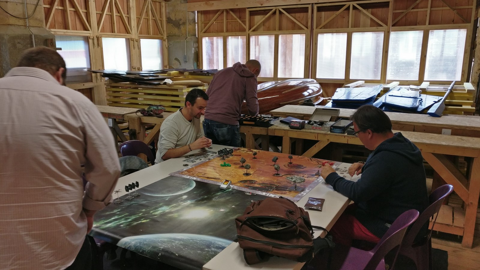 duel dans l'espace de Star Wars