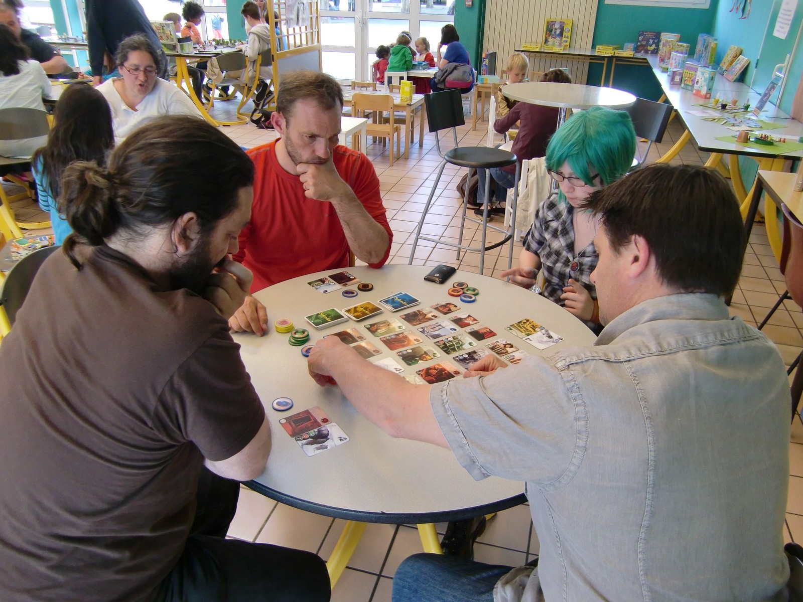 entraînement à Splendor avant le tournoi