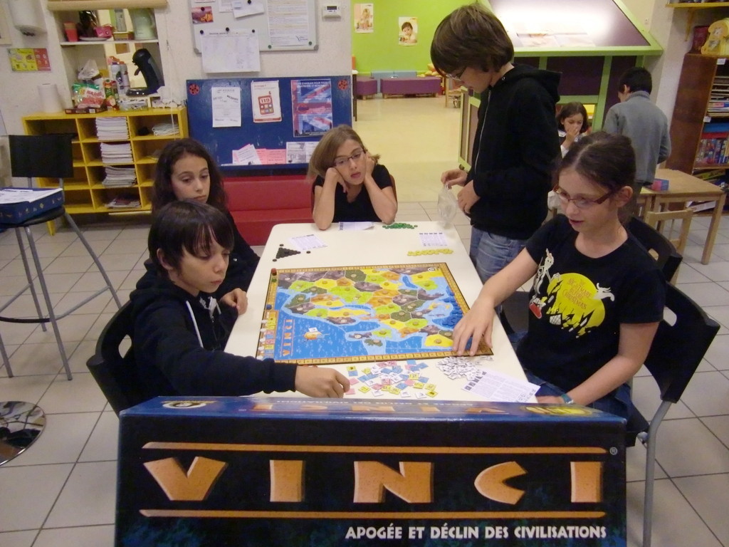 une partie de Vinci, le SmallWorld de l'Antiquité
