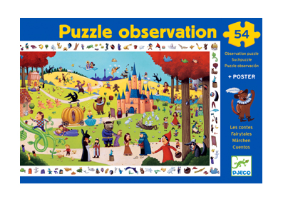 Puzzle Observation "Les contes"