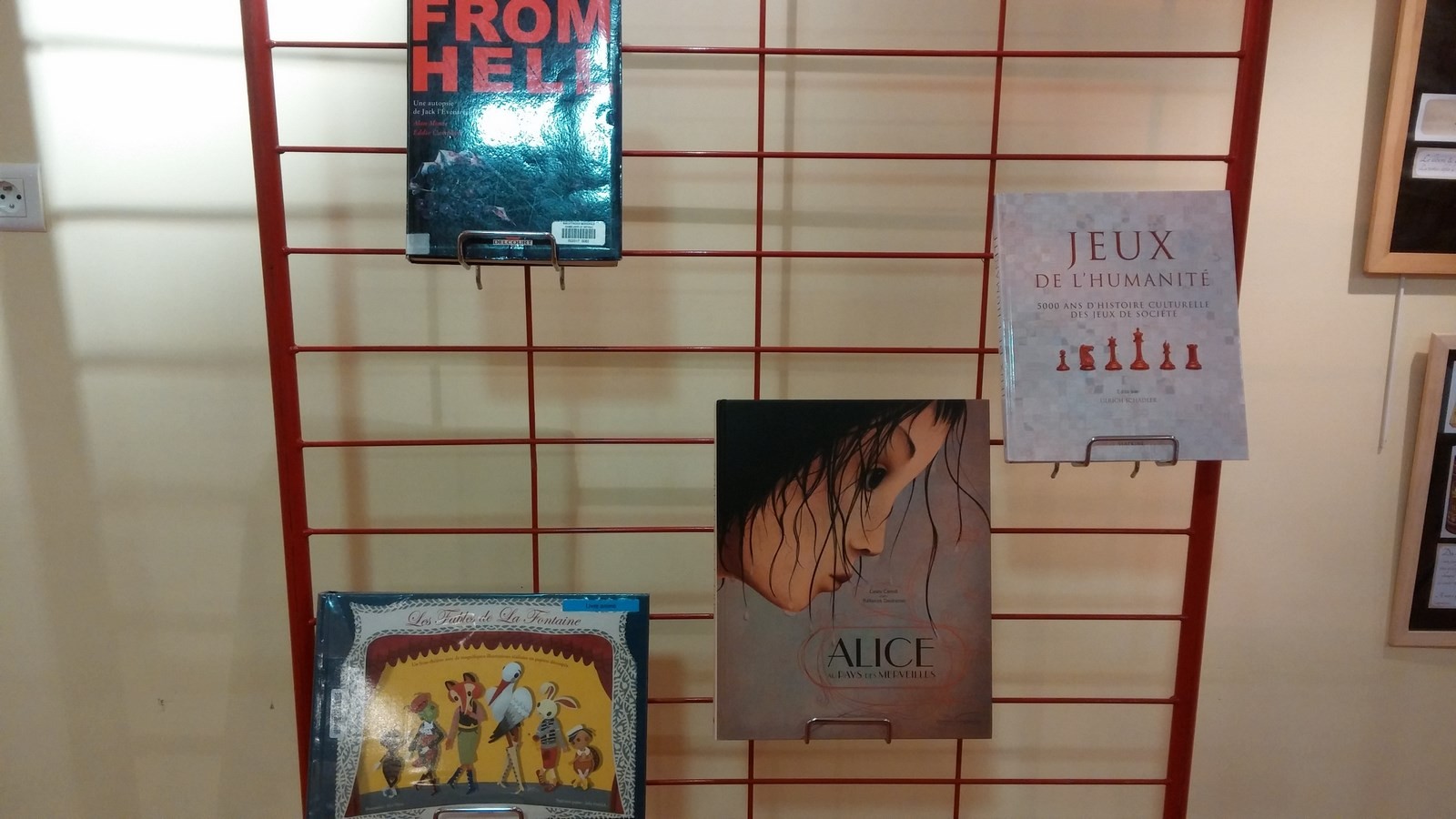 Exposition : des livres