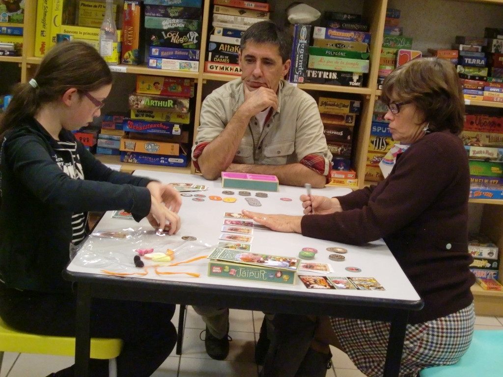 partie de Carcassonne avec Patrick Bernard, directeur de C.I.E.LO