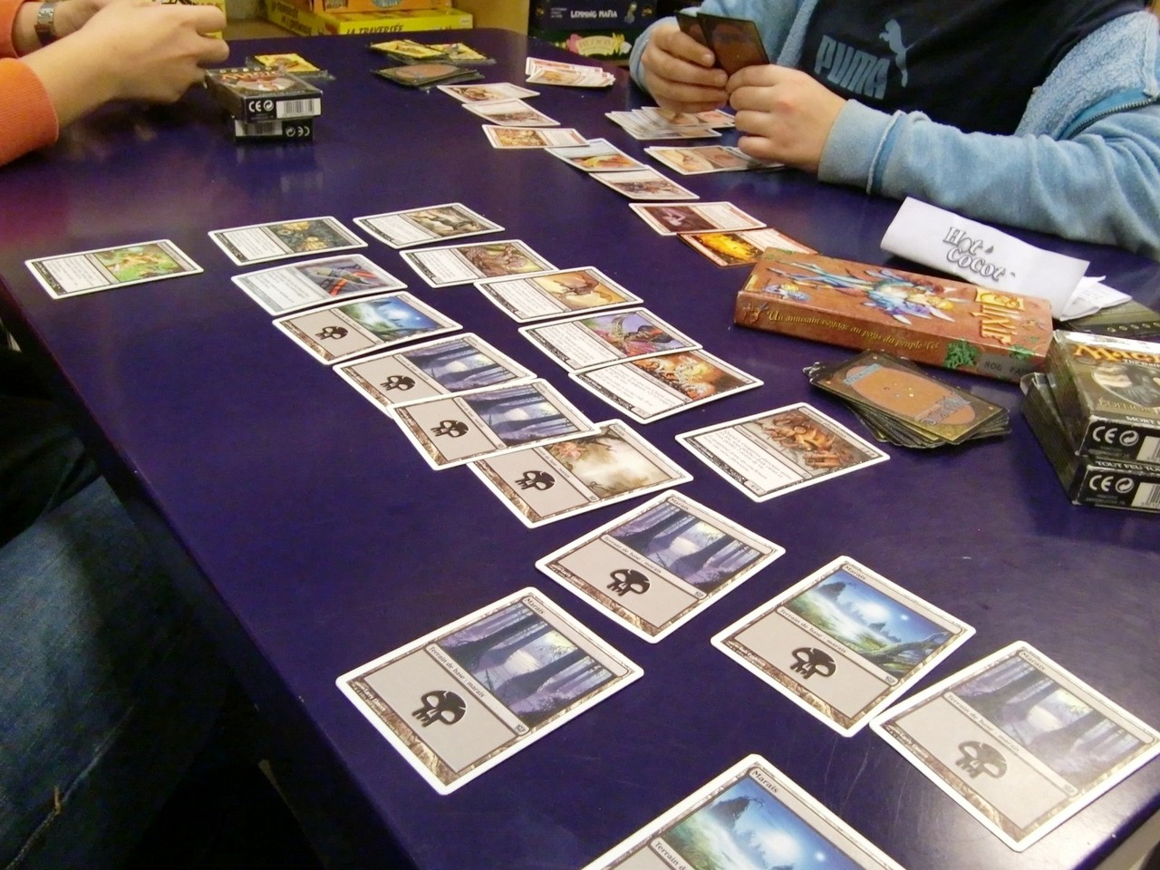 Duel de magiciens à Magic...